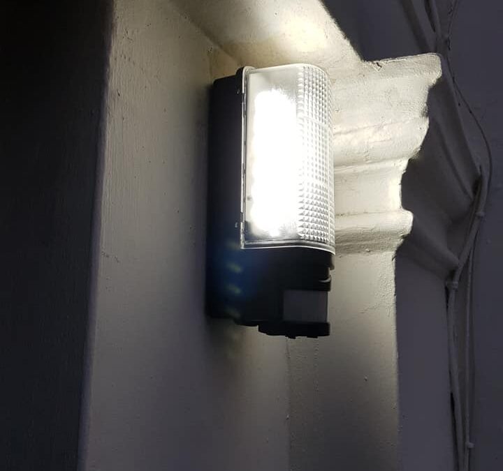 New Motion-Activated Security Light in Hove