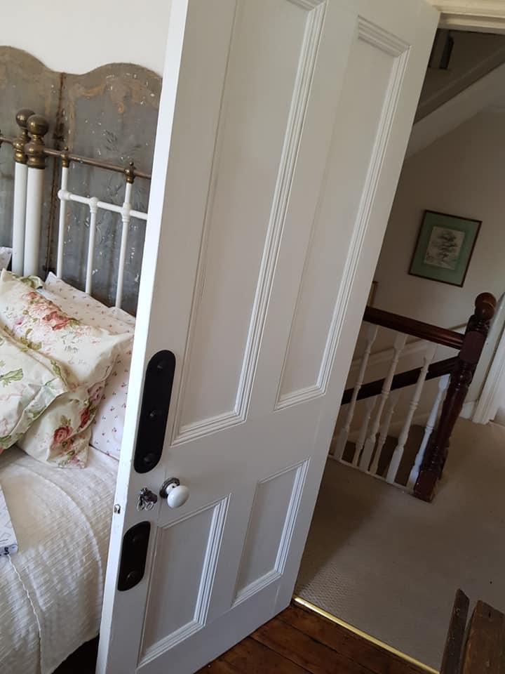 victorian bedroom door lock
