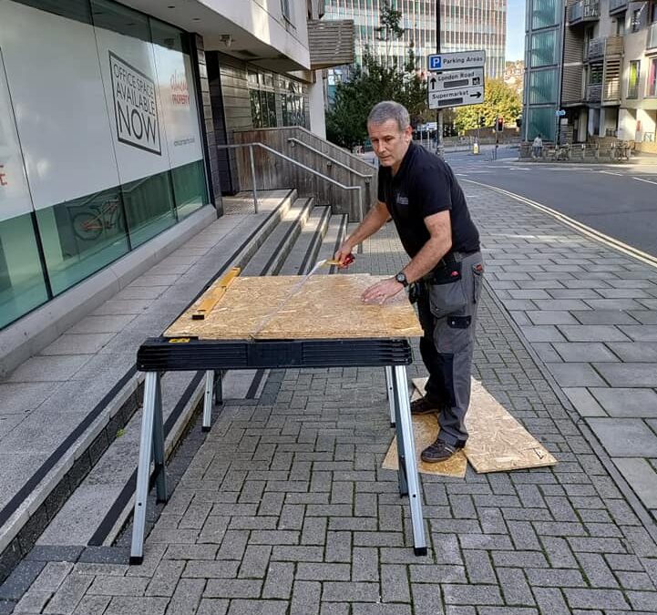 Window Board Up in Brighton