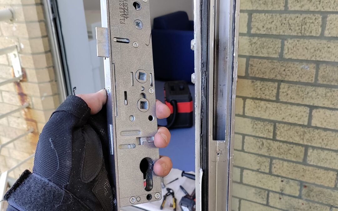 Bespoke Aluminium Door Lock Fitting in Brighton