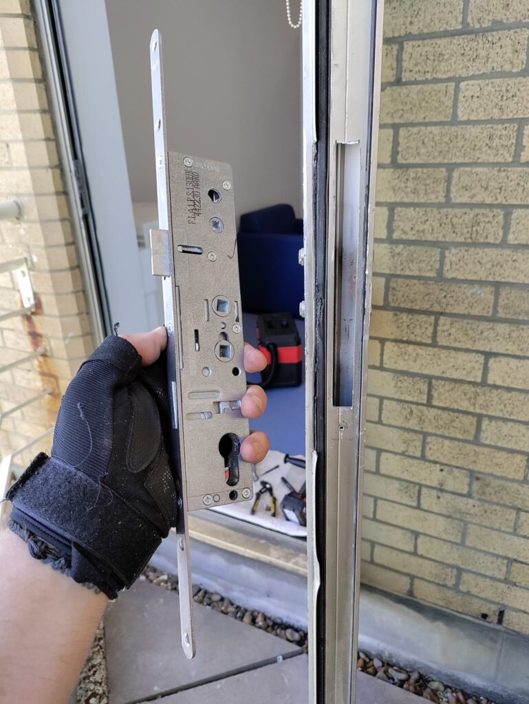 aluminium door lock