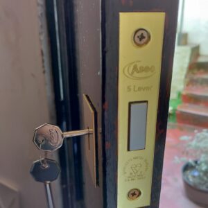 5 lever ASEC front door lock