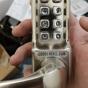 code lock fitting