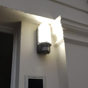 outdoor security light fitting