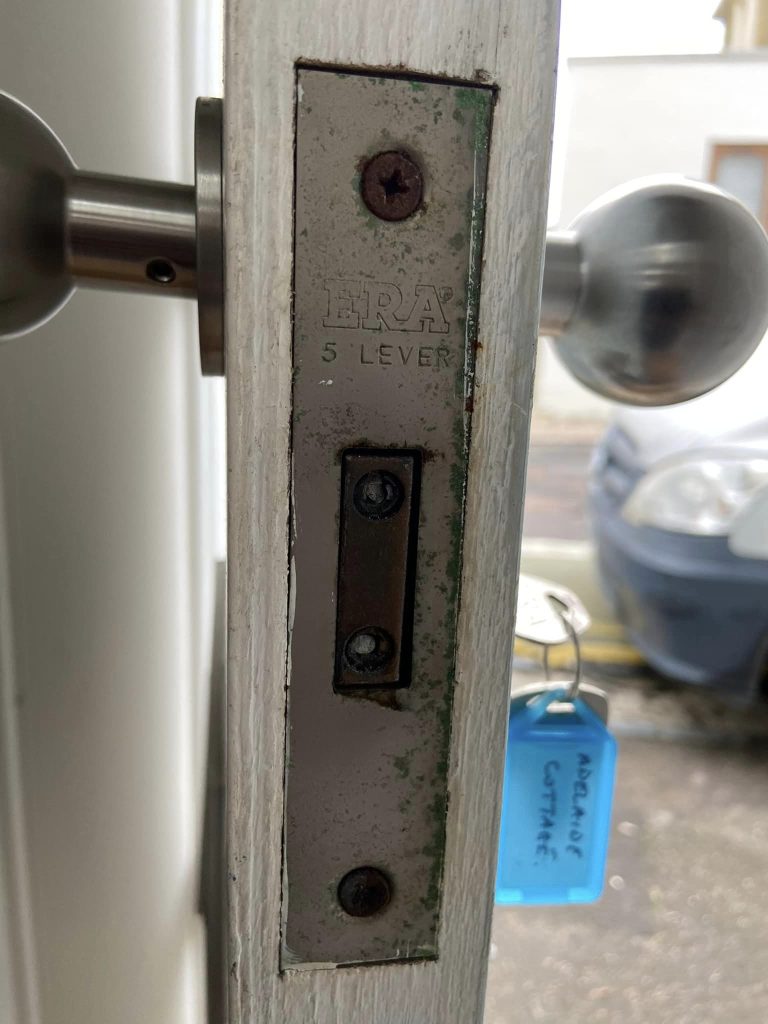 old door lock