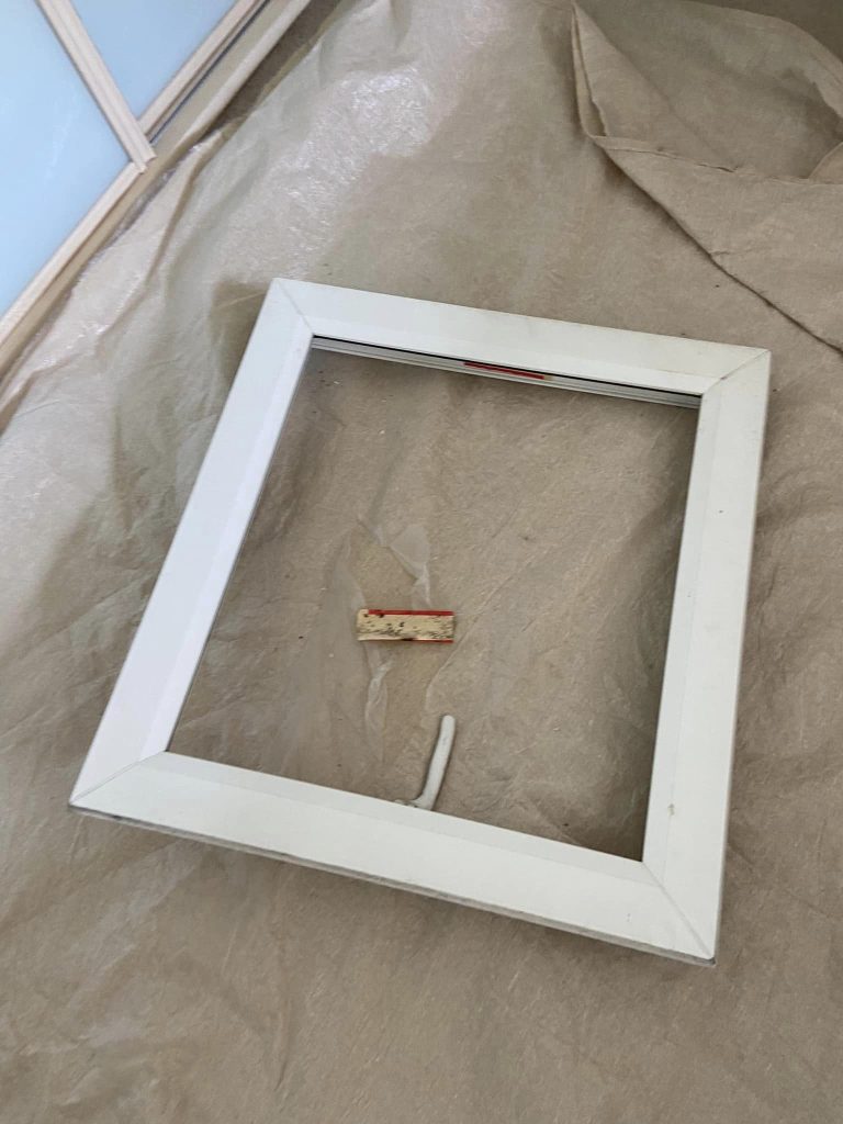 UPVC window frame repair
