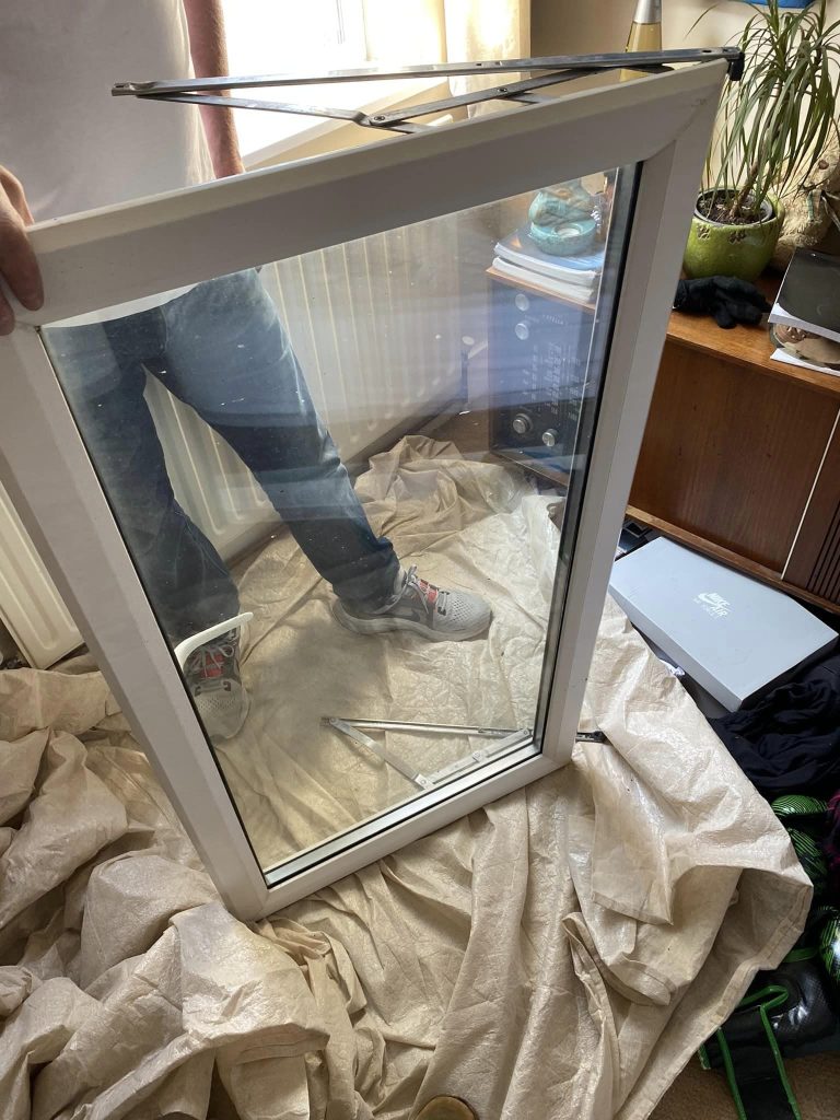 UPVC Window hinge repair