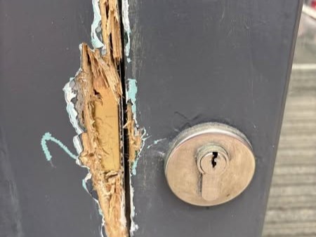 Reinforcing a Timber Door’s Security from an Attempted Burglary