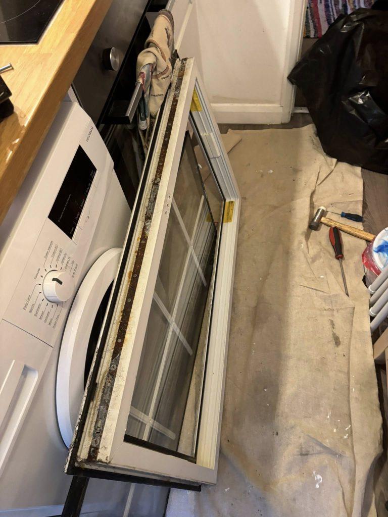 Replacing UPVc panels