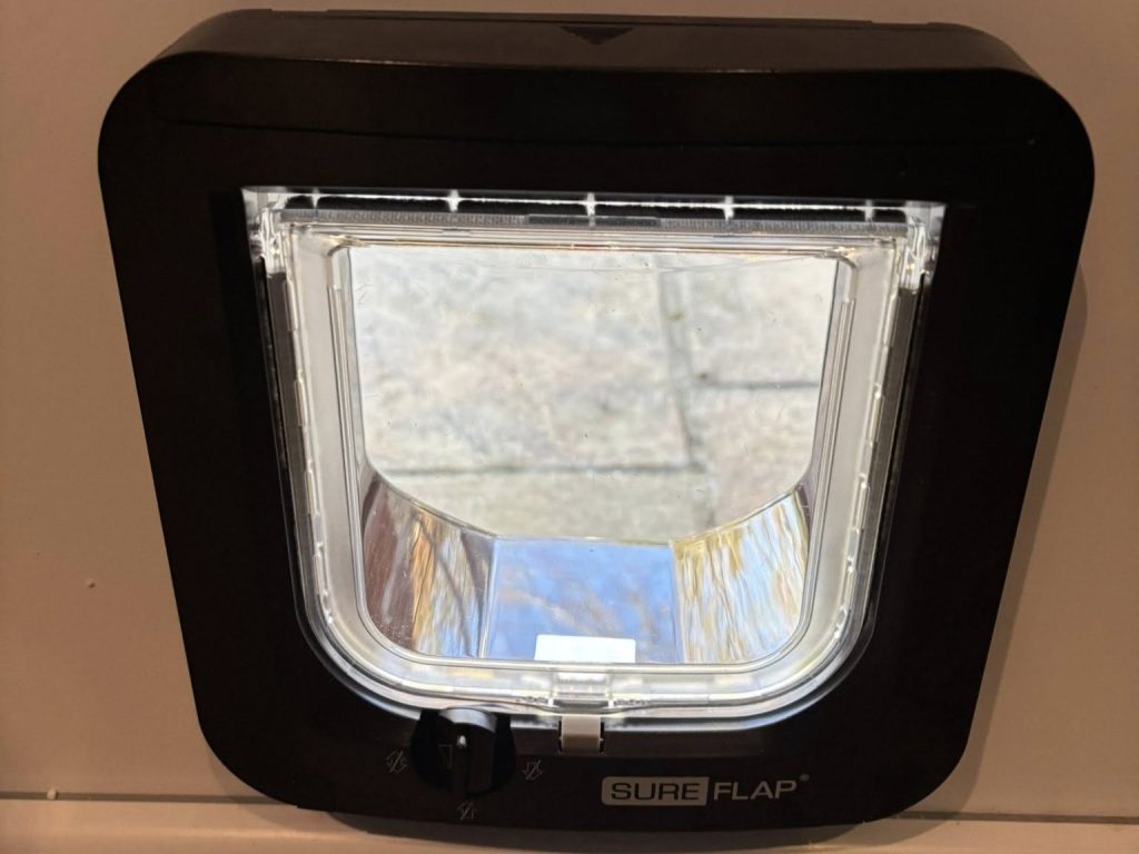 SureFlap petdoor installed