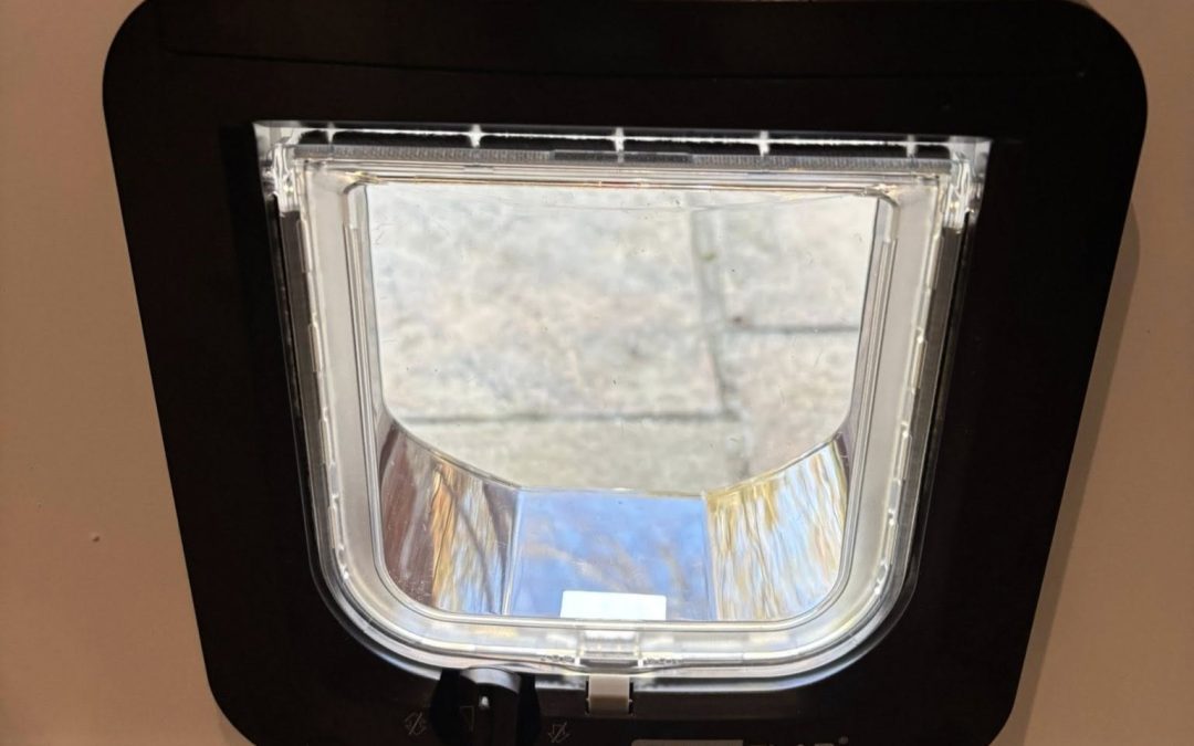 SureFlap petdoor installed